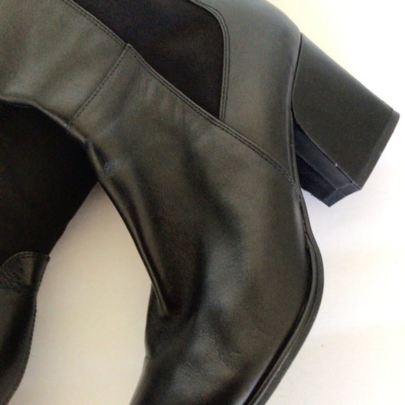 MARC FISHER TALL LEATHER BOOTS SIZE 9 - Picture 8 of 16